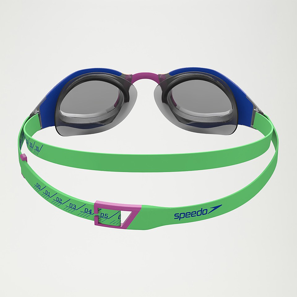 Lunettes de natation Fastskin Hyper Elite effet miroir vert/bleu