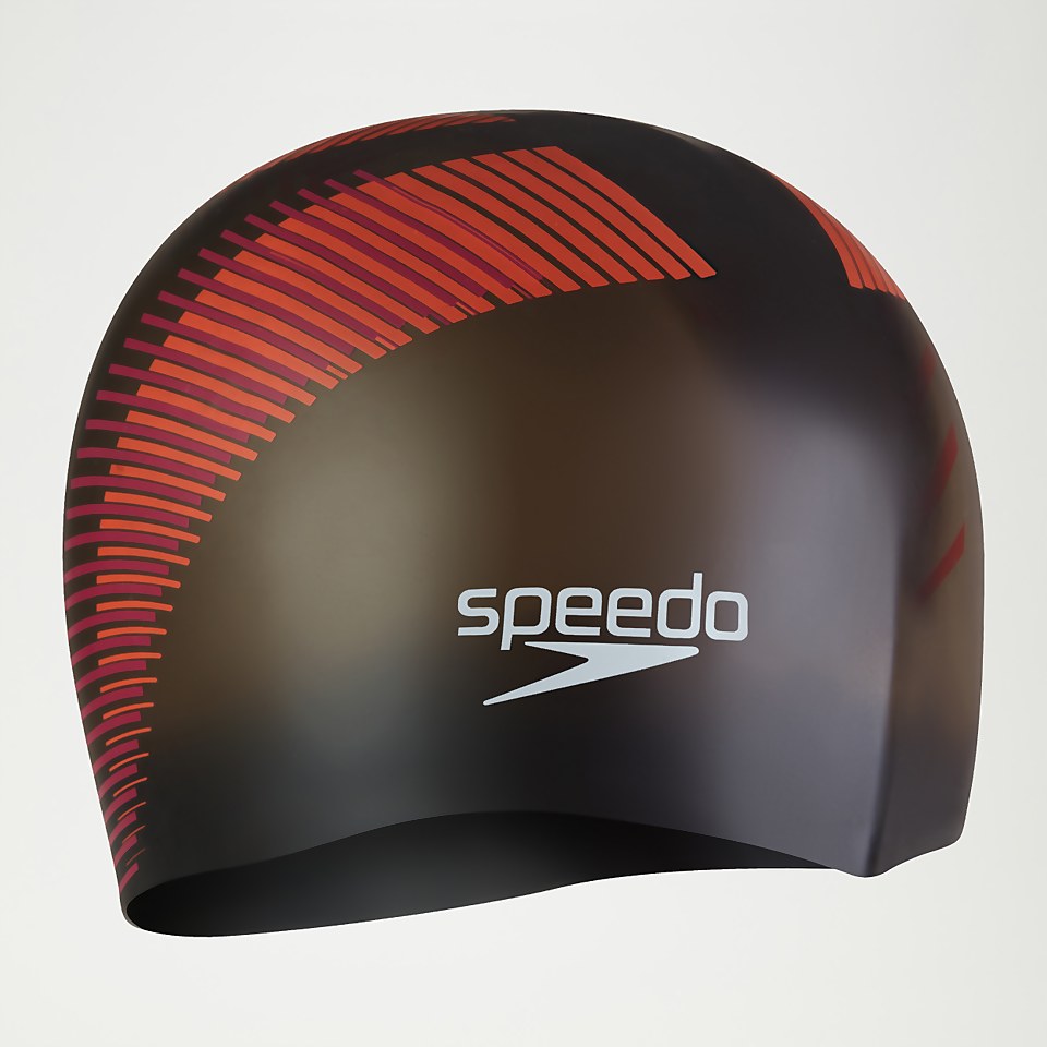 Adult Reversible Moulded Silicone Cap Pink/Black
