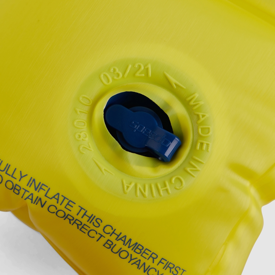 Aufrollbare Schwimmflügel für Kinder Gelb