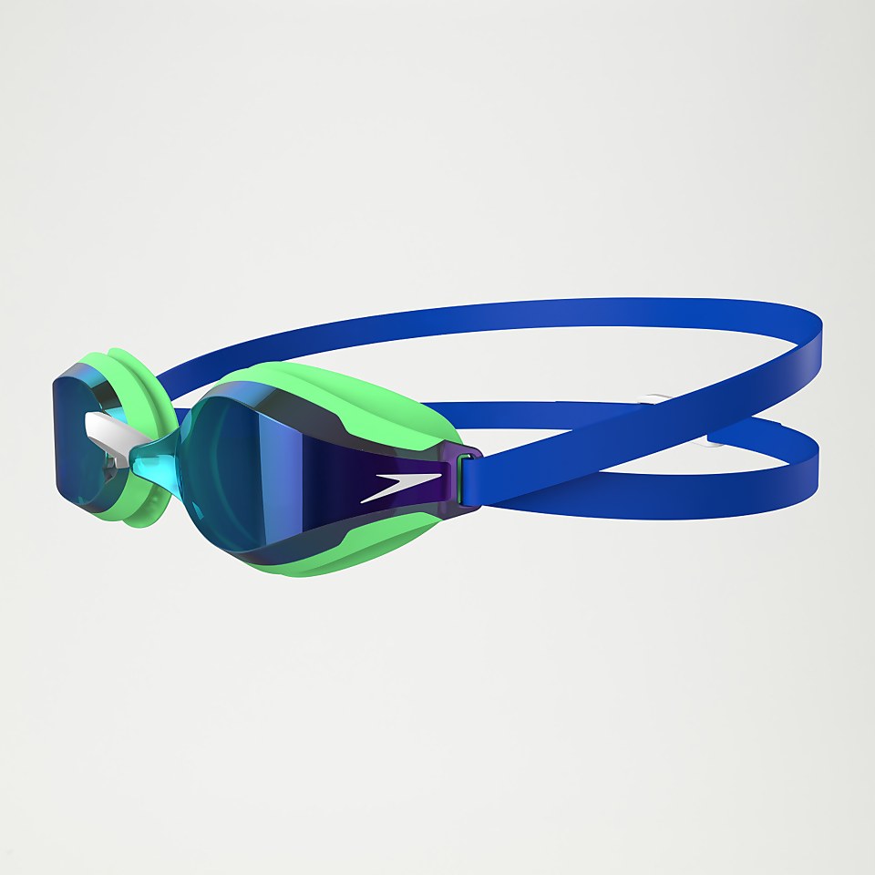Lunettes de natation Fastskin Speedosocket 2 effet miroir bleu/vert