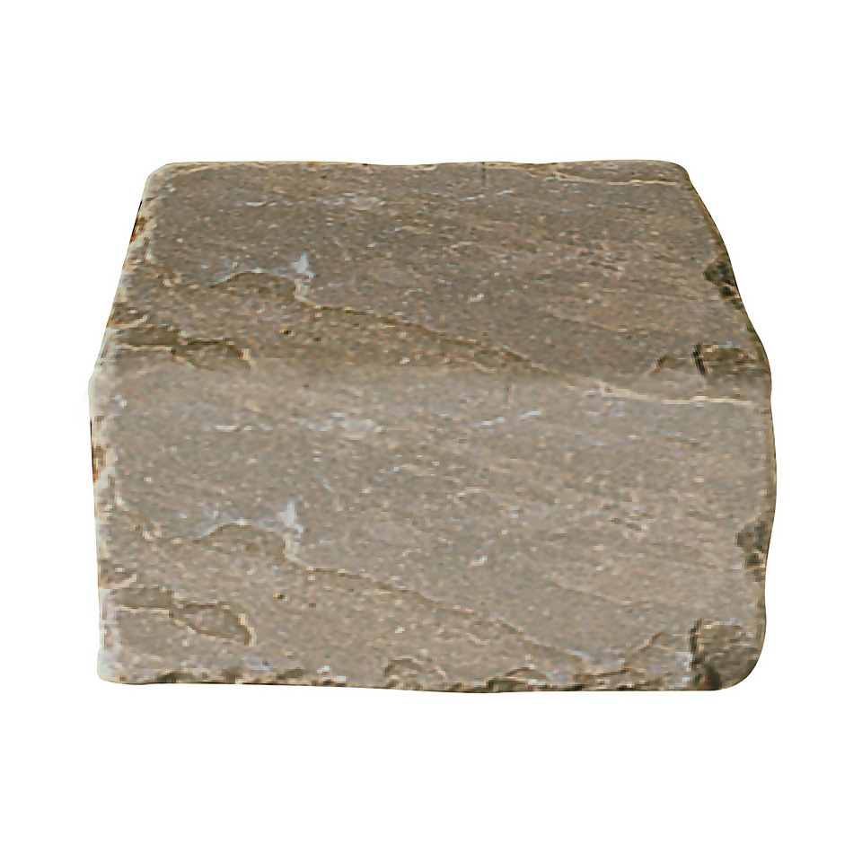 Stylish Stone Tumbled Cobble Set 100 x 100mm Sycamore - 890kg