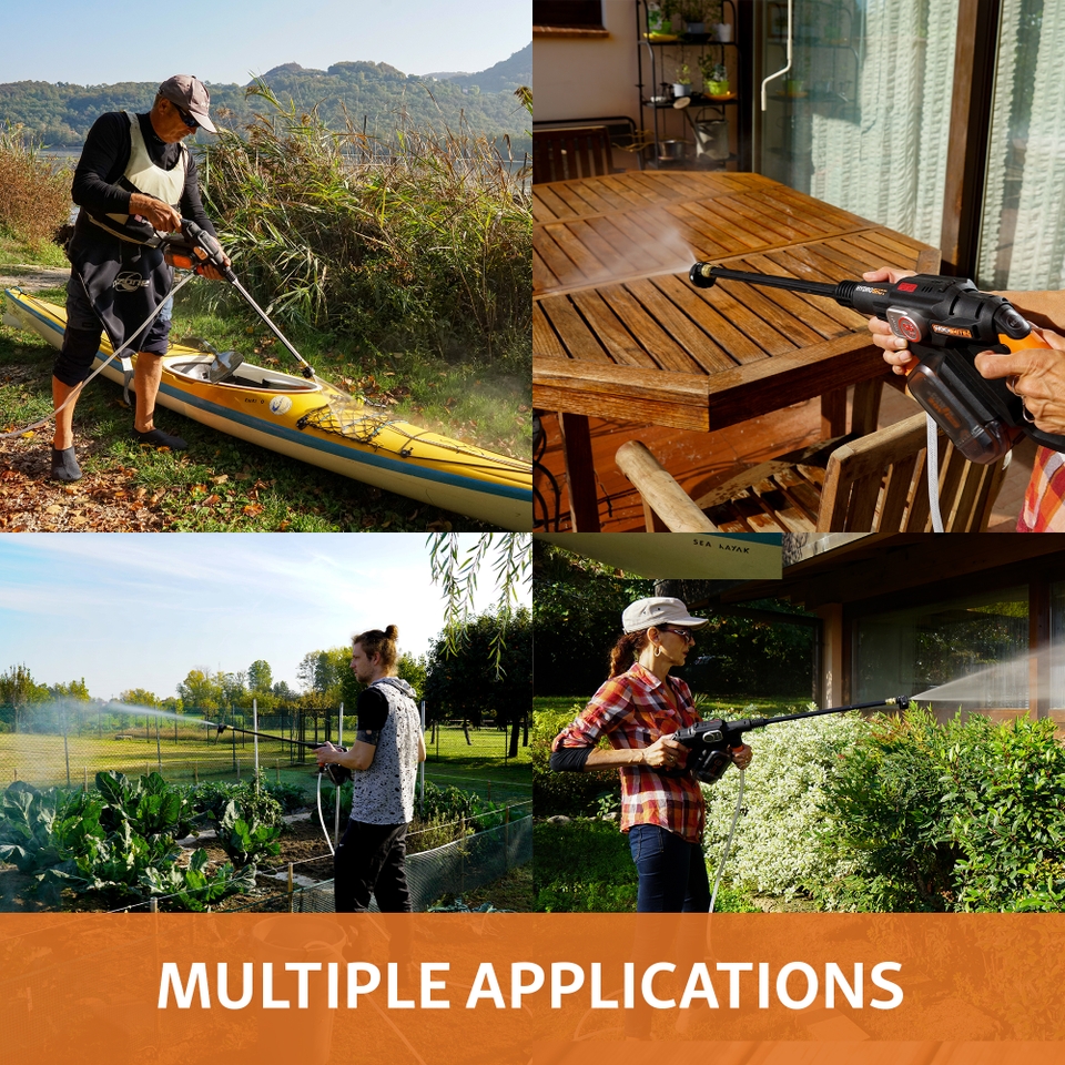 Worx Nitro Brushless Hydroshot Cordless Pressure Washer Homebase