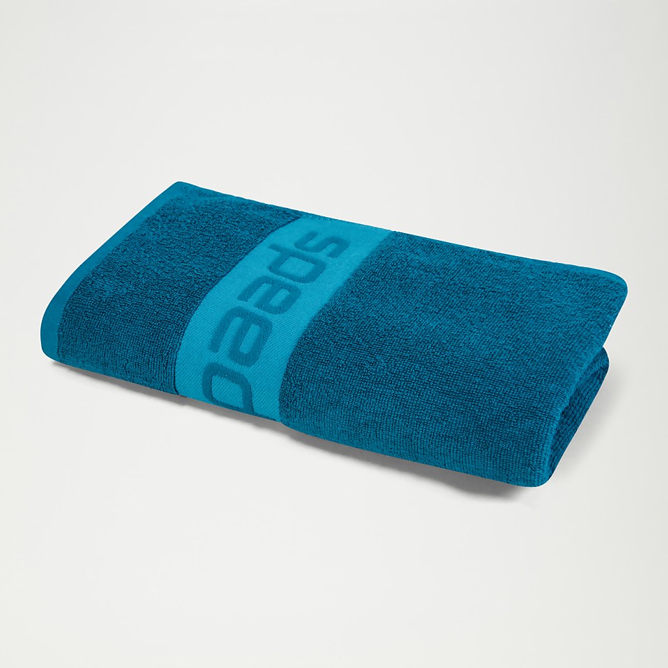 Serviette Speedo Border bleu sarcelle