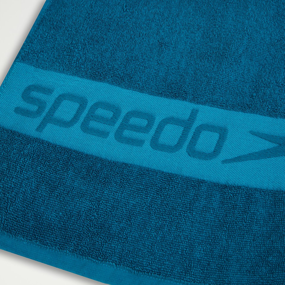 Serviette Speedo Border bleu sarcelle