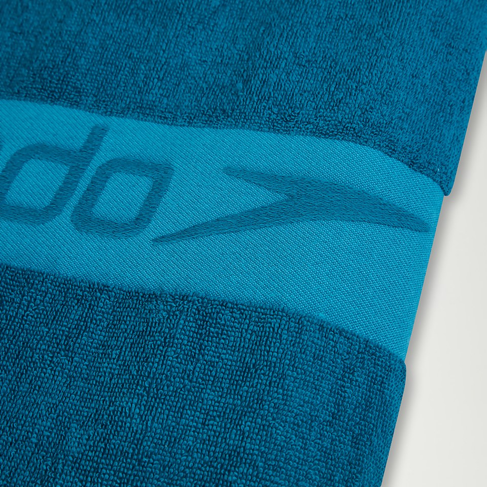 Serviette Speedo Border bleu sarcelle