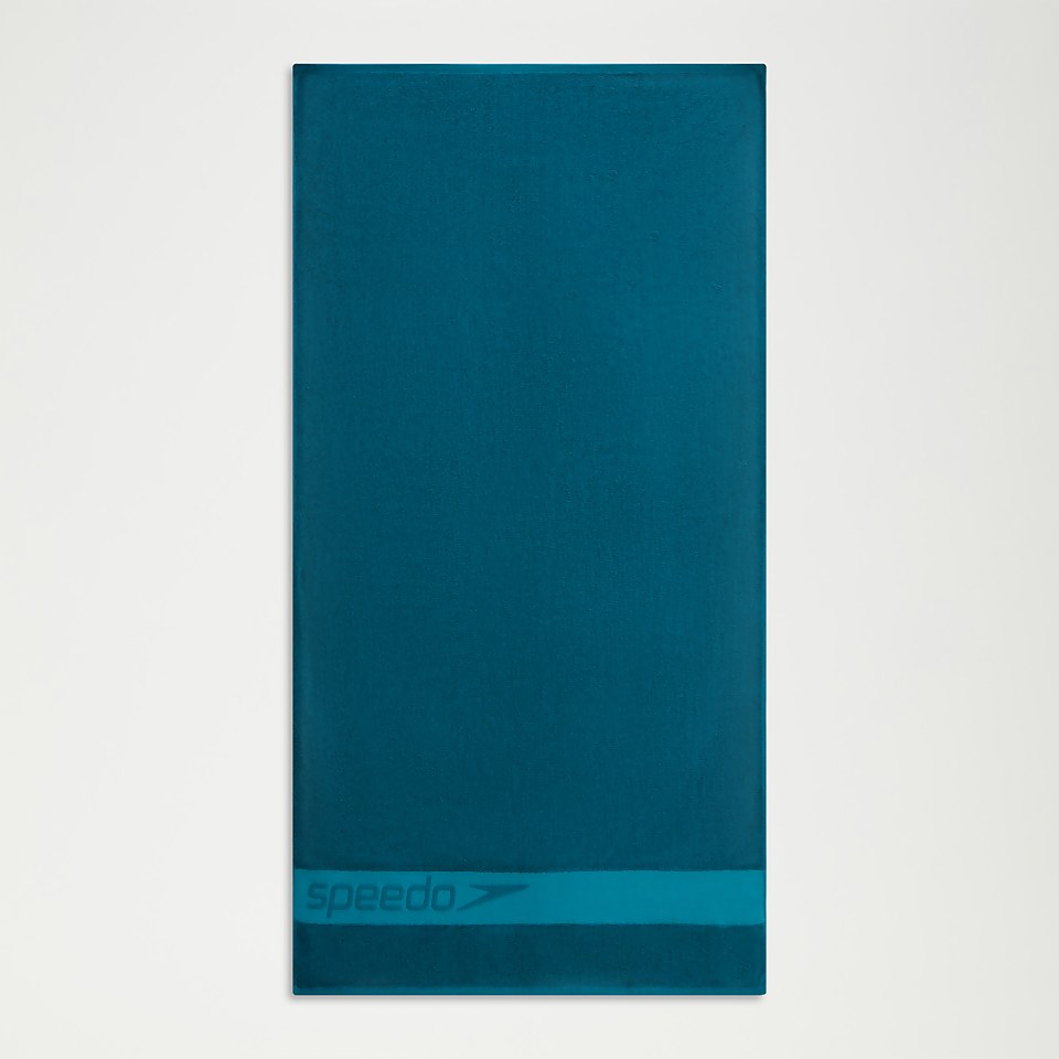 Serviette Speedo Border bleu sarcelle