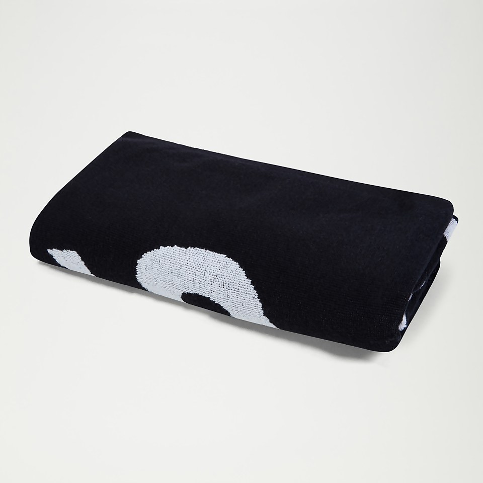 Serviette de bain Speedo Logo noir