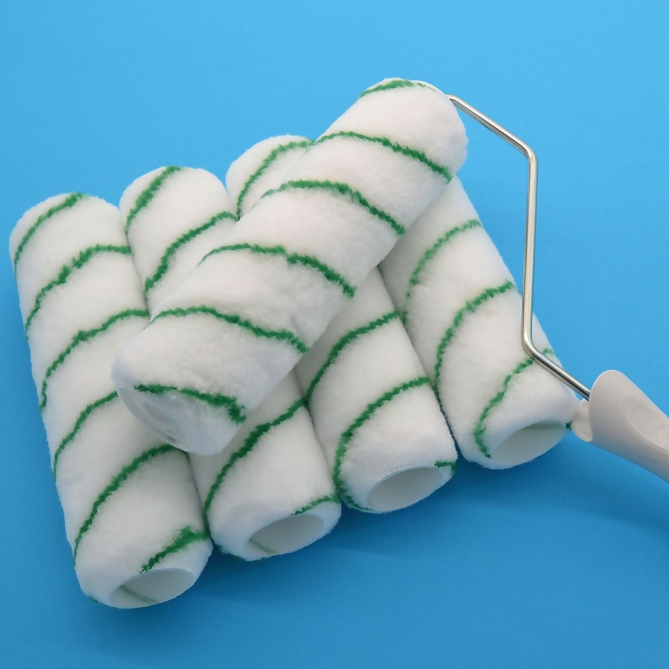 Pro Renovator 230mm Paint Roller Kit 8 Pack Homebase