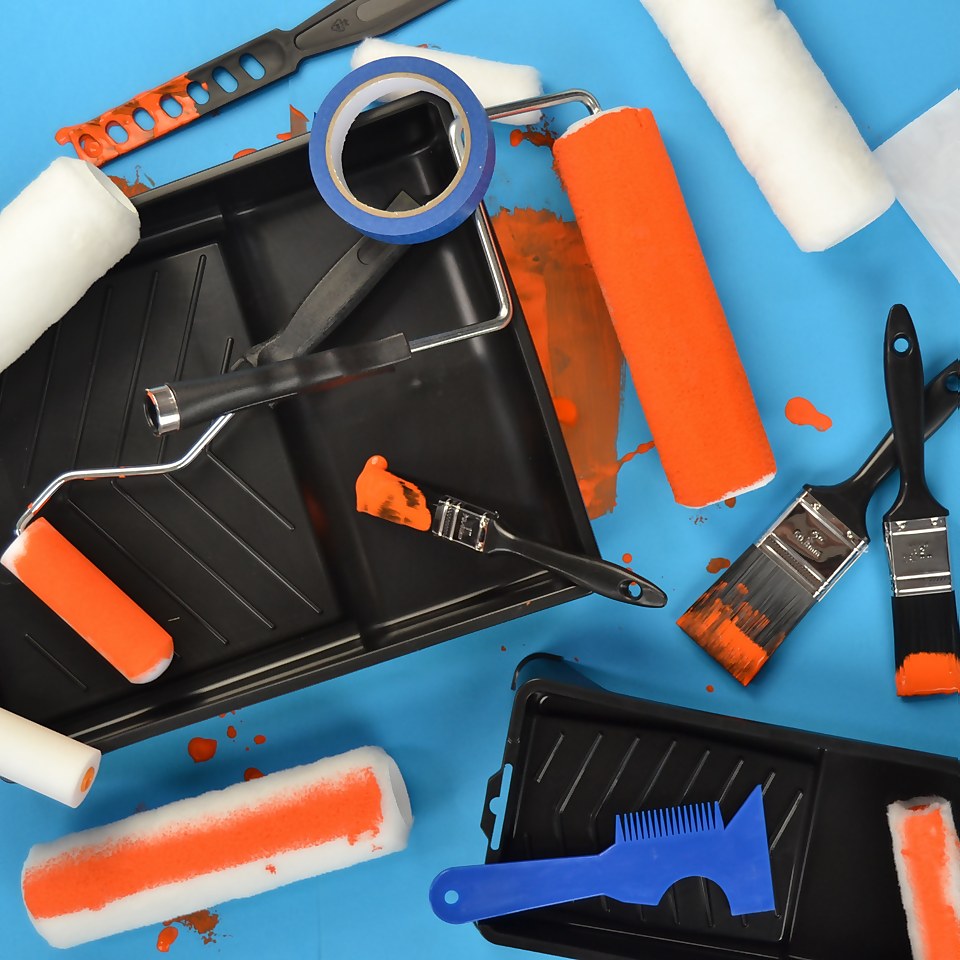 Pro Renovator 230mm Paint Roller Kit 20 Pack Homebase