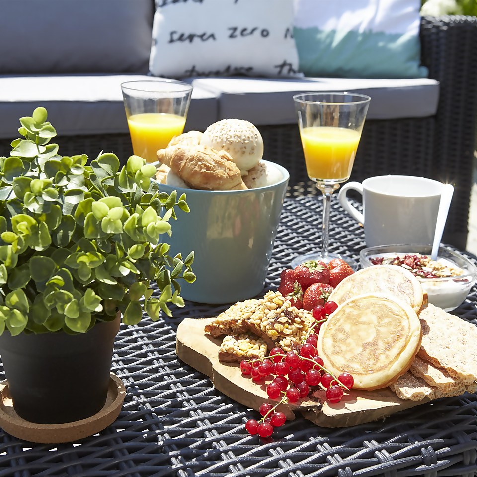 Keter California 4 Seater Outdoor Garden Furniture Lounge Set