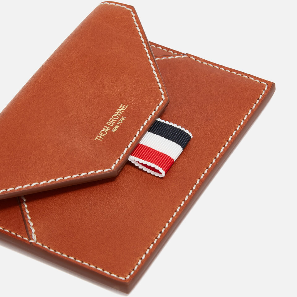 Thom Browne Vacchetta Envelope Leather Cardholder