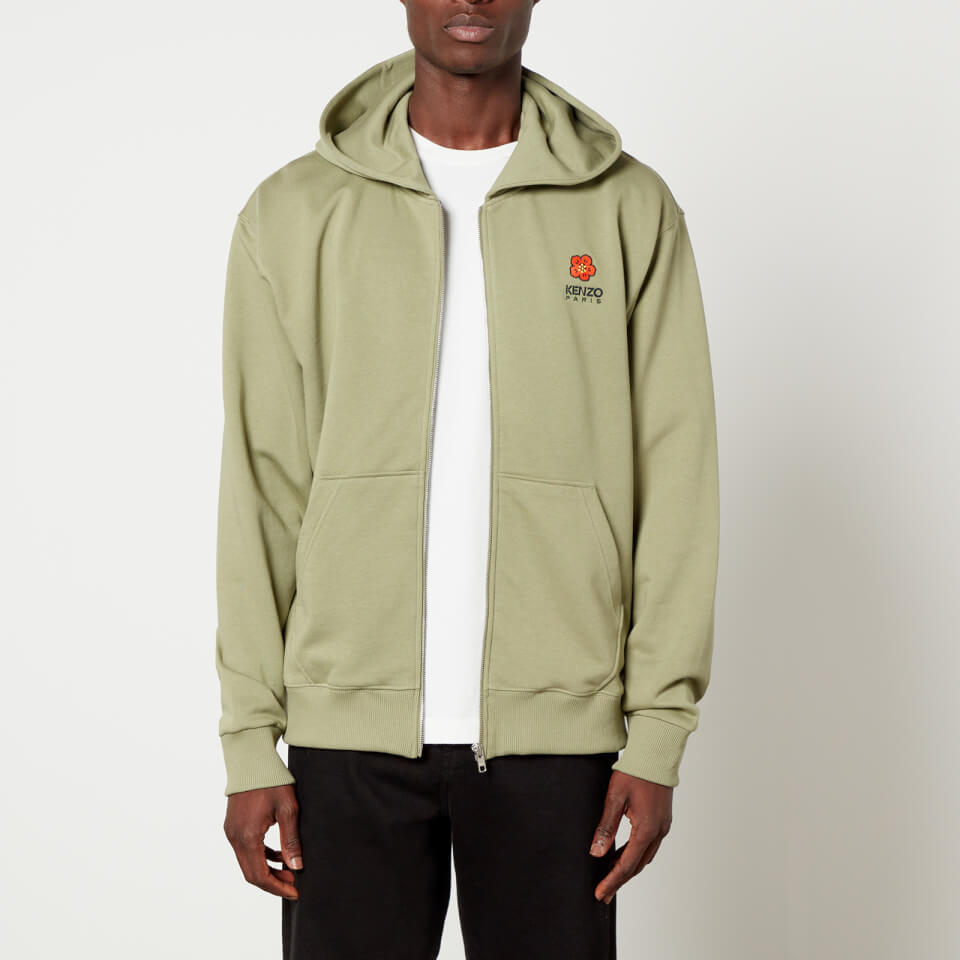 Kenzo Boke Flower cotton hoodie - Green