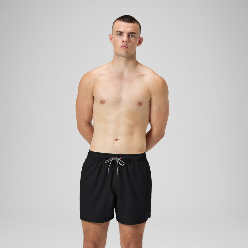 Men's Roofer Volley 16” Swim Trunks Black