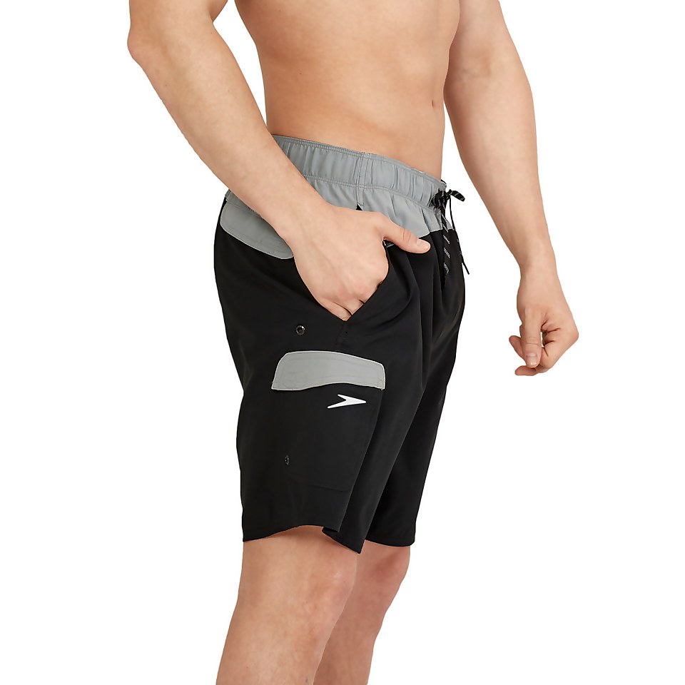 Men's Solid Endurance+ Brief - Navy