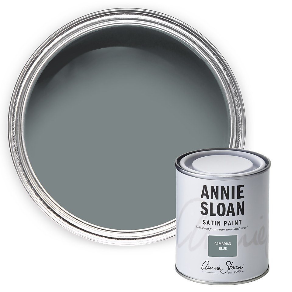 Annie Sloan Satin Paint Cambrian Blue - 750ml