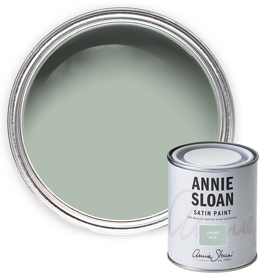 Annie Sloan Satin Paint Upstate Blue - 750ml