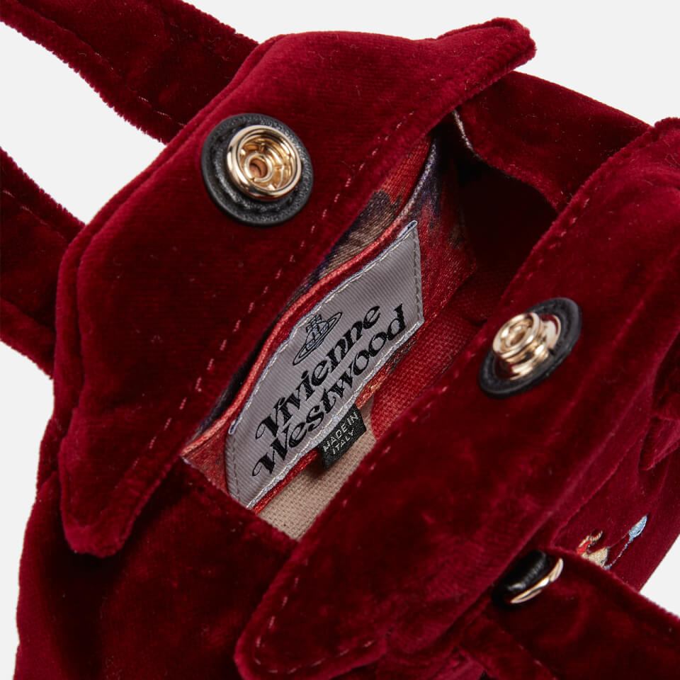Vivienne Westwood Archive Yasmine Velvet Mini Bag