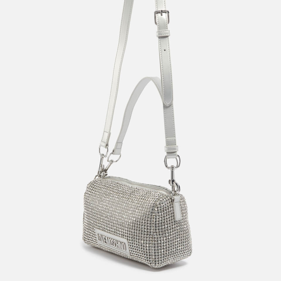 Love Moschino Bling Bling Crystal-Embellished Shoulder Bag