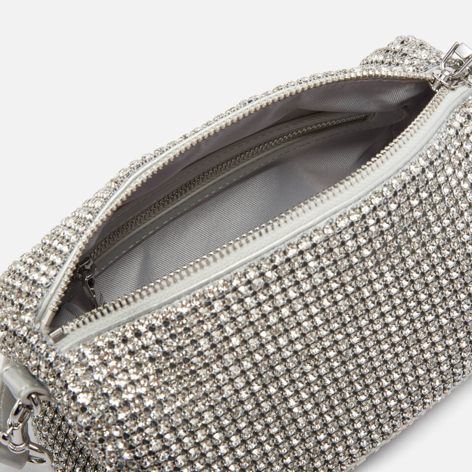 Love Moschino Bling Bling Crystal-Embellished Shoulder Bag