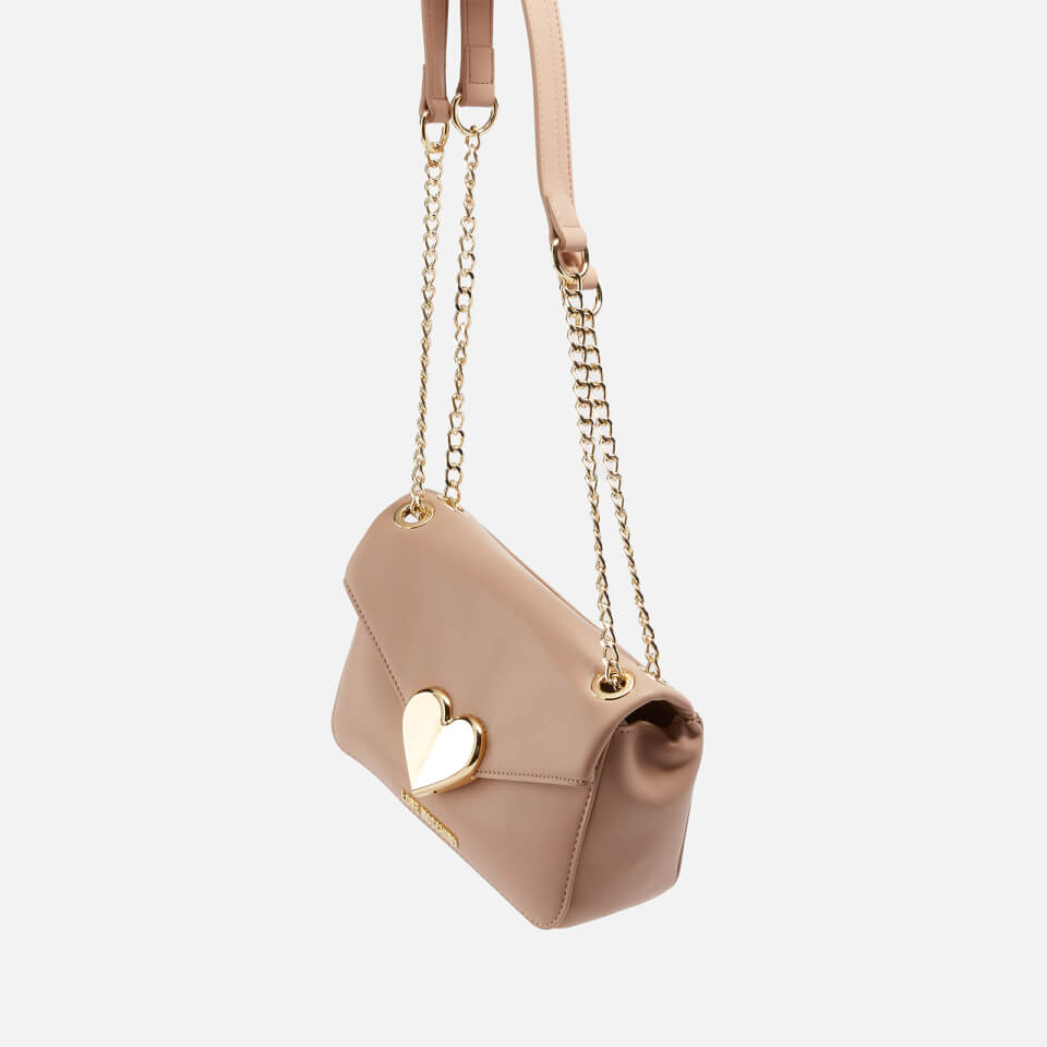 Love Moschino Gracious Faux Leather Crossbody Bag