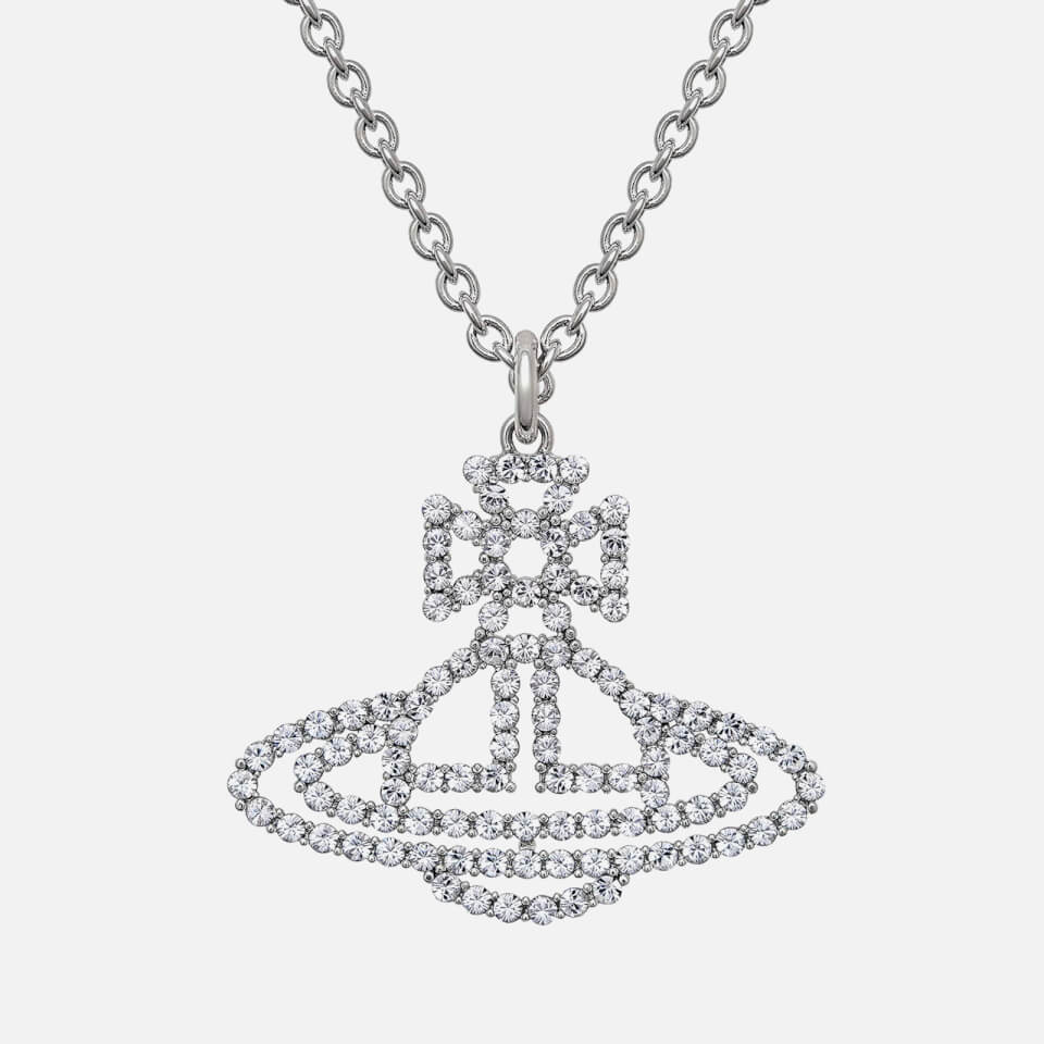 Vivienne Westwood Annalisa Silver-Tone and Crystal Necklace