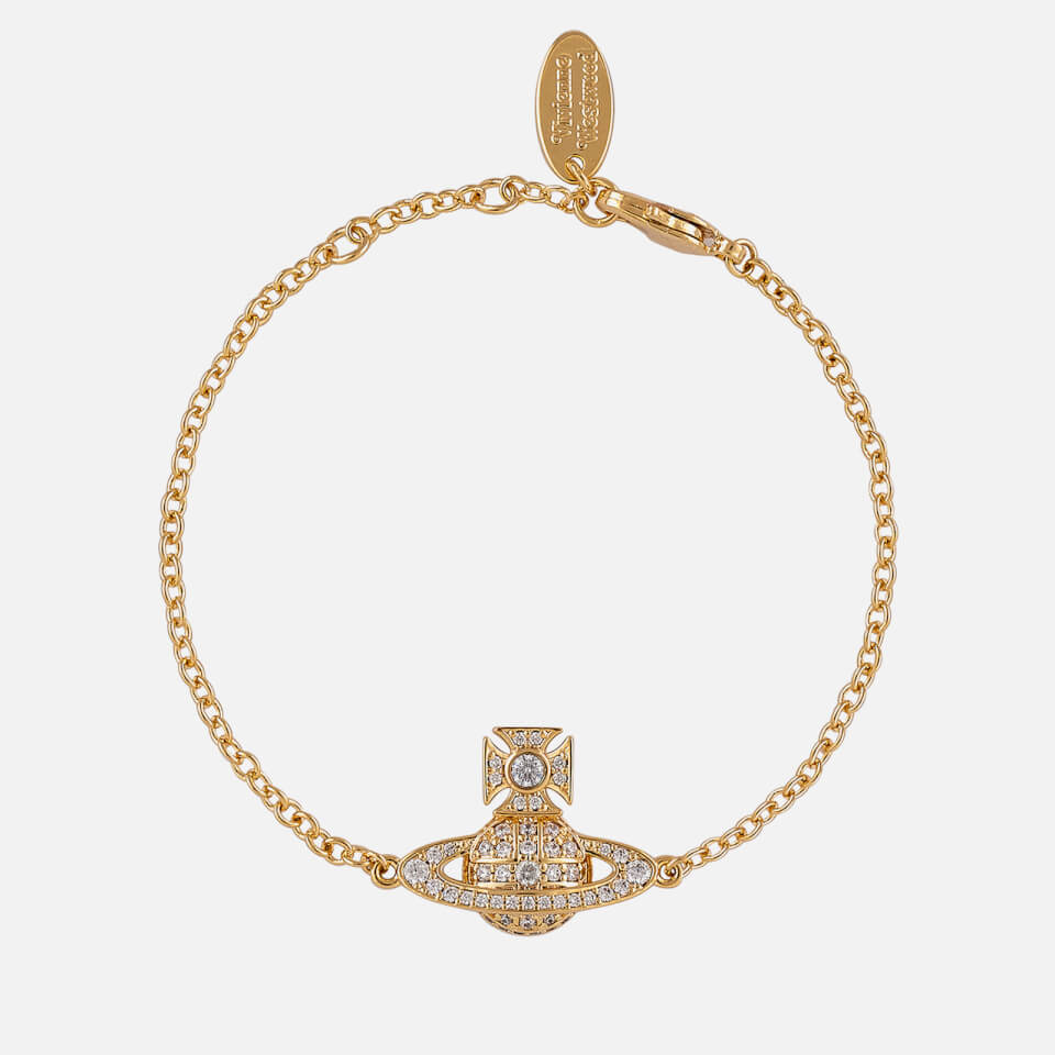 Vivienne Westwood Carmela Bas Relief Gold-Tone Bracelet