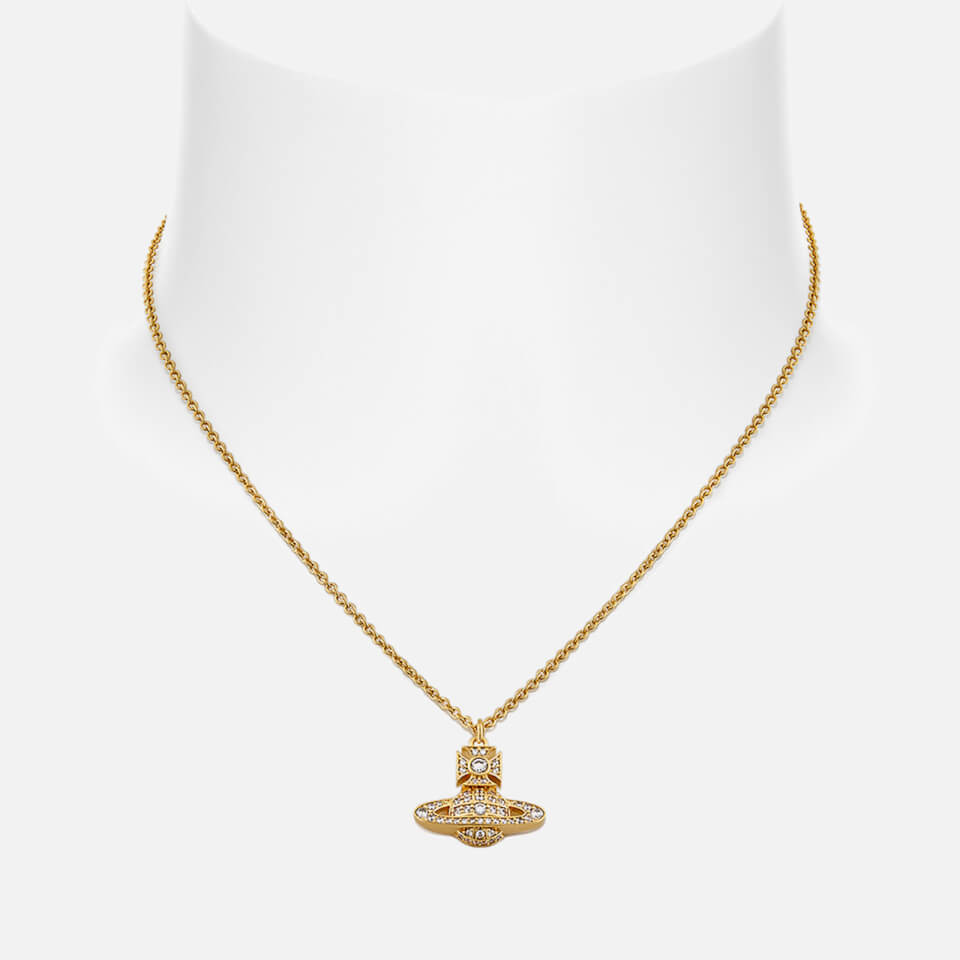 Vivienne Westwood Carmela Bas Relief Gold-Tone Necklace
