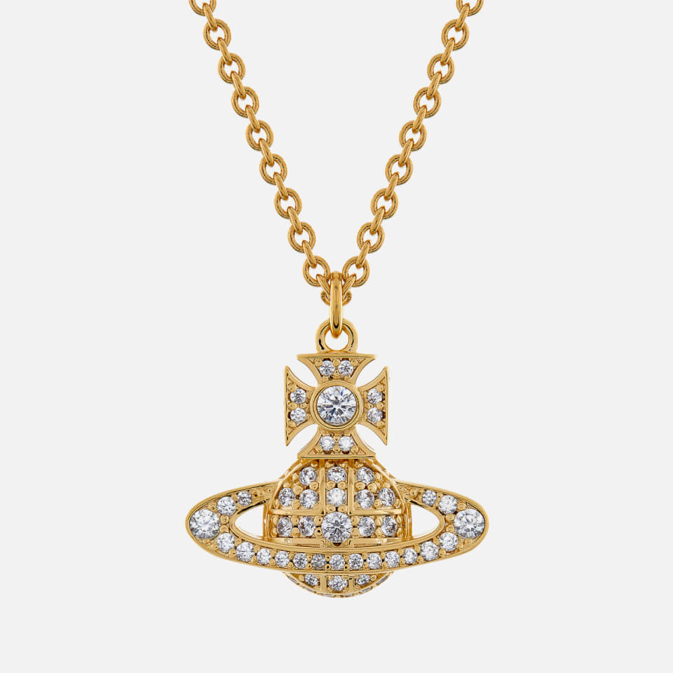 Vivienne Westwood Carmela Bas Relief Gold-Tone Necklace