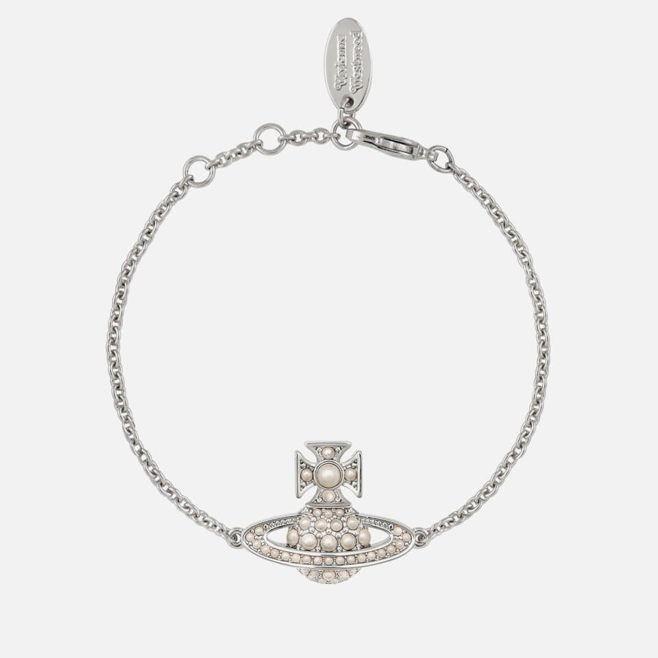 Vivienne Westwood Luzia Bas Relief Silver-Tone Bracelet