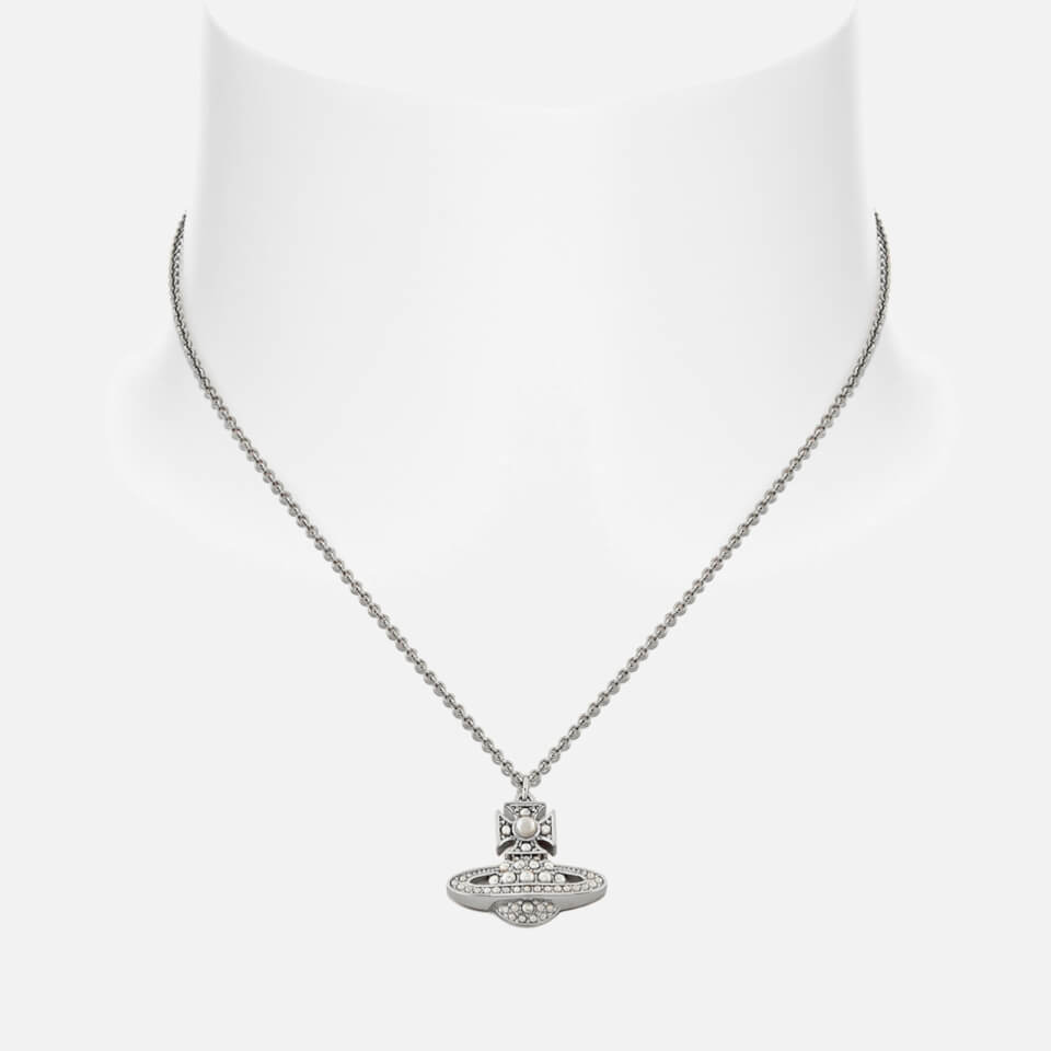Vivienne Westwood Luzia Bas Relief Silver-Tone Necklace
