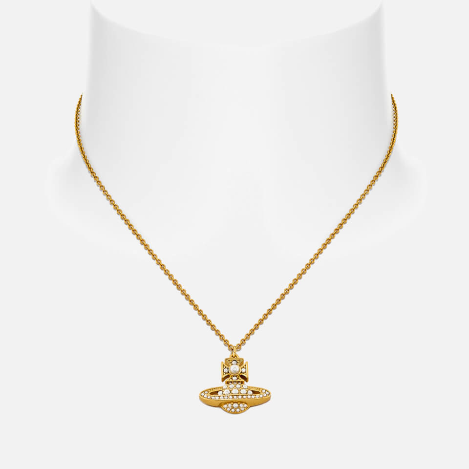 Vivienne Westwood Luzia Bas Relief Gold-Tone Necklace