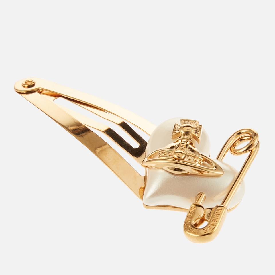 Vivienne Westwood Orietta Gold-Tone Hair Clip