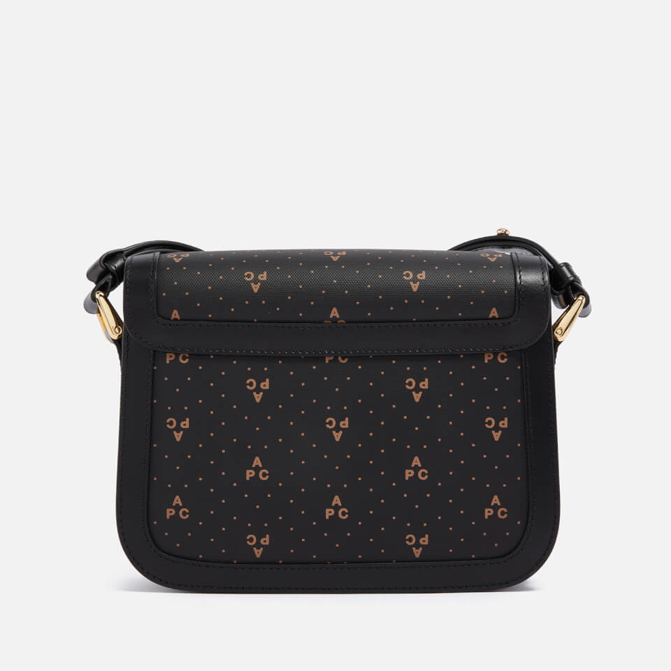 A.P.C. Sac Grace Small Leather Shoulder Bag