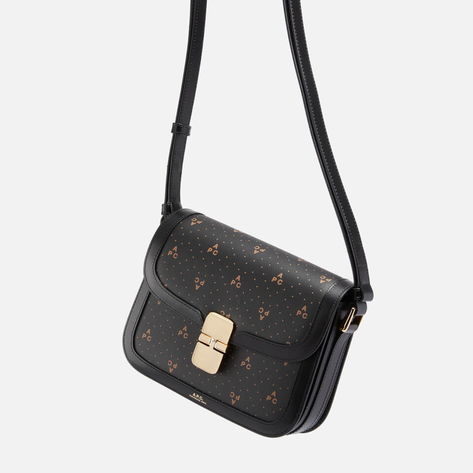 A.P.C. Sac Grace Small Leather Shoulder Bag