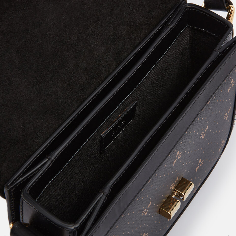 A.P.C. Sac Grace Small Leather Shoulder Bag