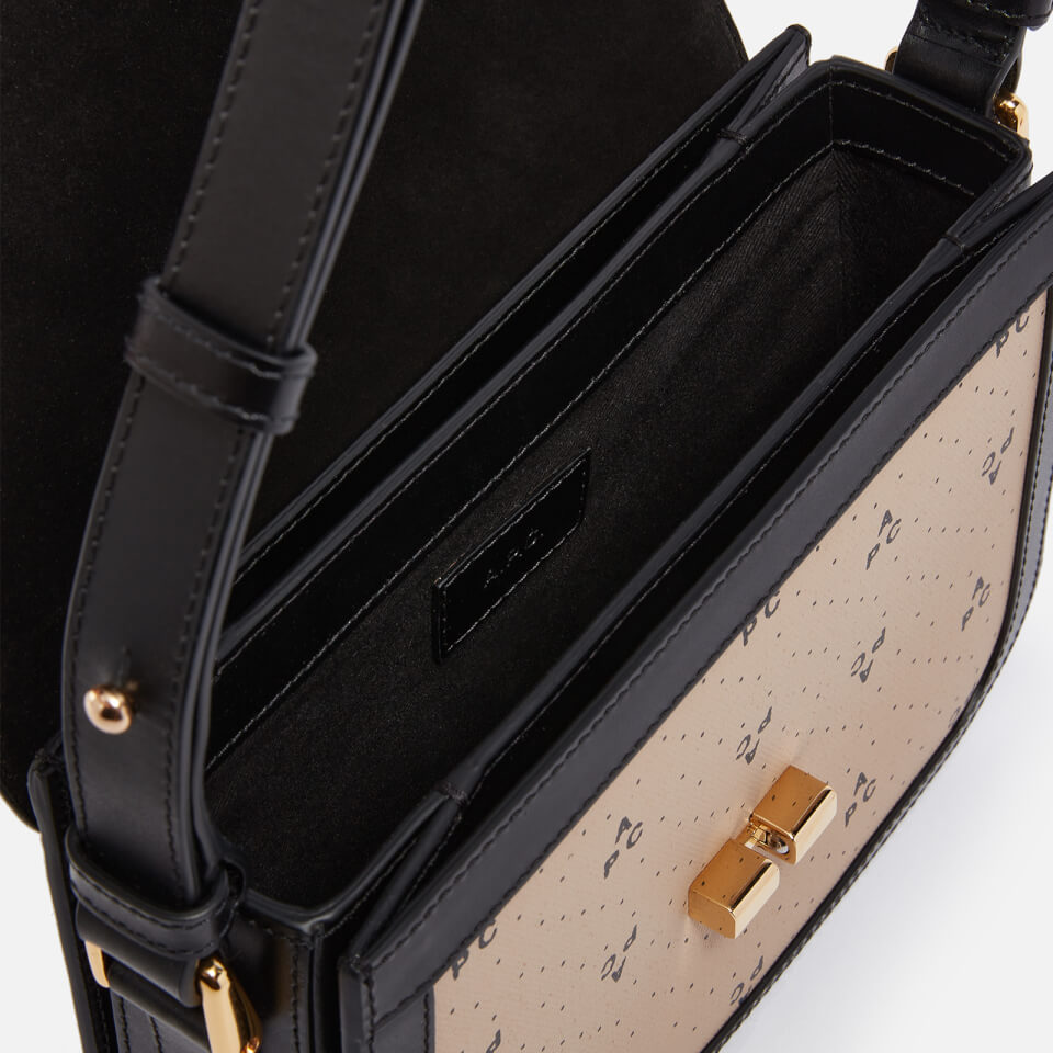 A.P.C. Sac Grace Small Leather Shoulder Bag