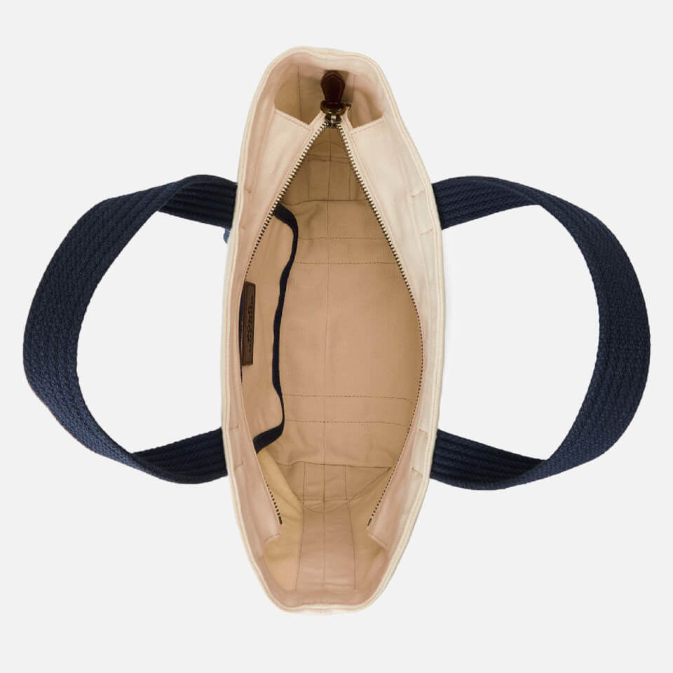Polo Ralph Lauren Small Bear Cotton-Twill Tote Bag