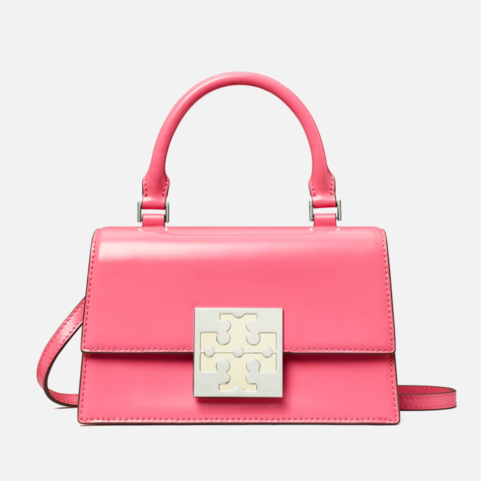 Tory Burch Bon Bon Spazzolato Leather Mini Bag