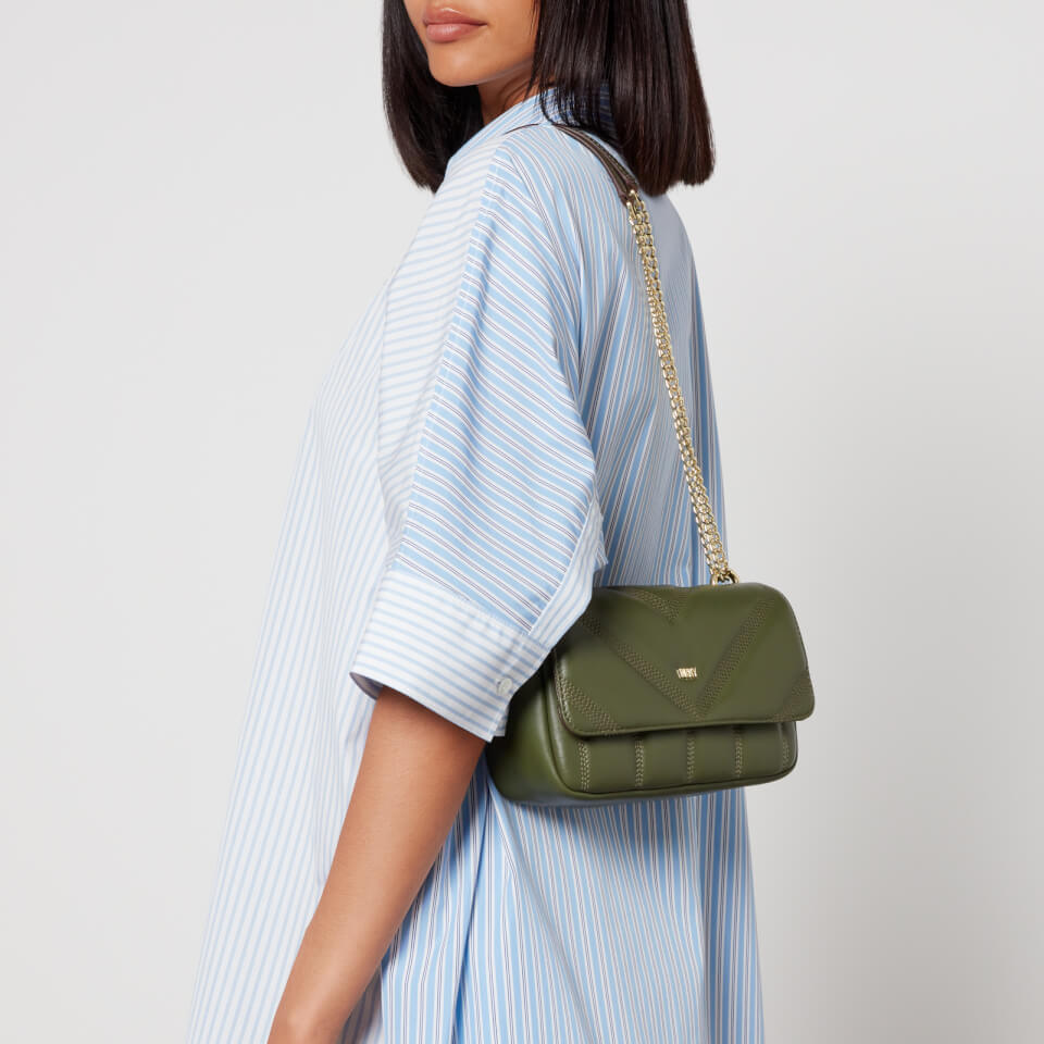 Dkny flap shoulder bag clearance