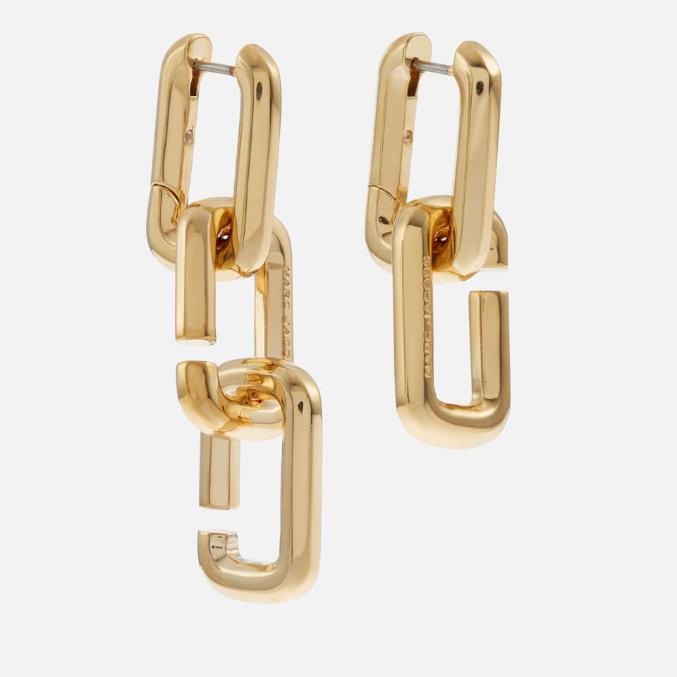 Marc Jacobs J Marc Chain Link Gold-Tone Earrings