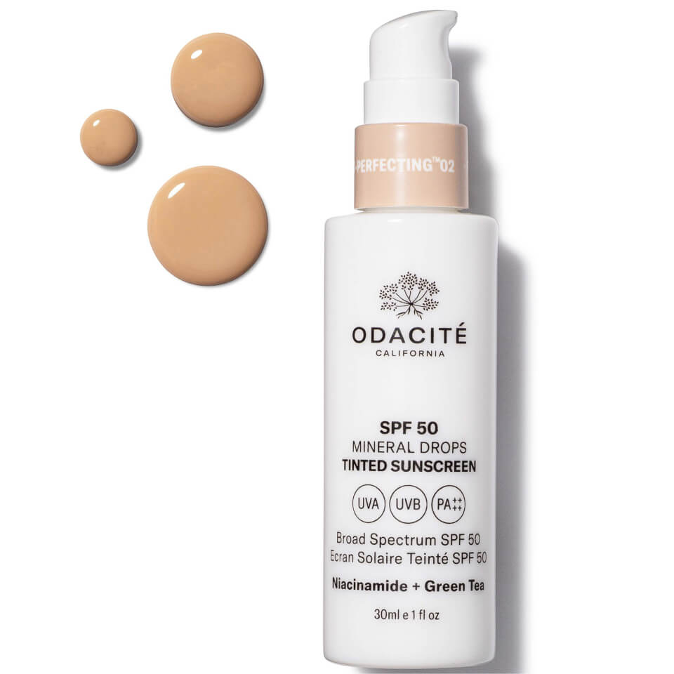 Odacité SPF 50 Mineral Drops Flex-Perfecting Tinted Sunscreen - 2