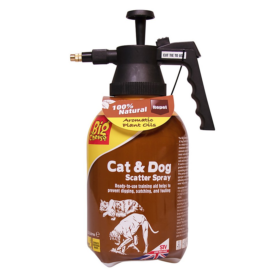 The Big Cheese Cat and Dog Scatter Spray 1.5L