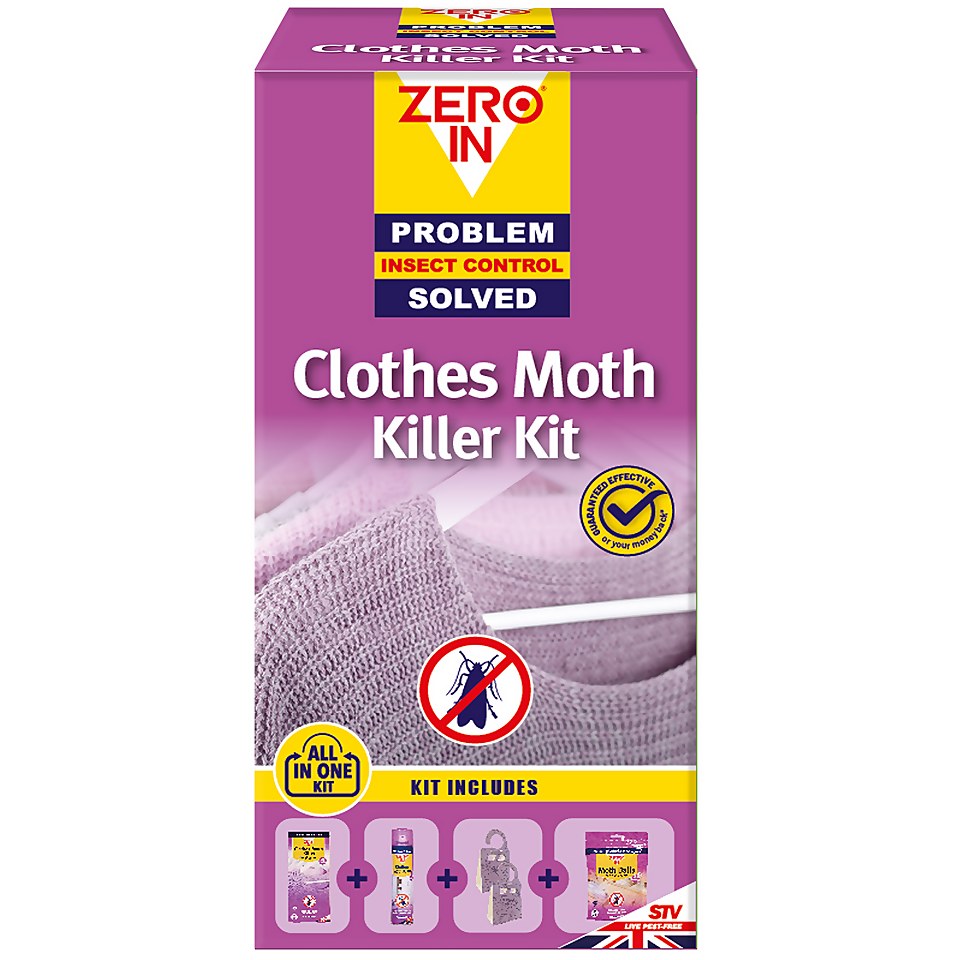 Zero in Clothes Moth All In One Complete  Kit