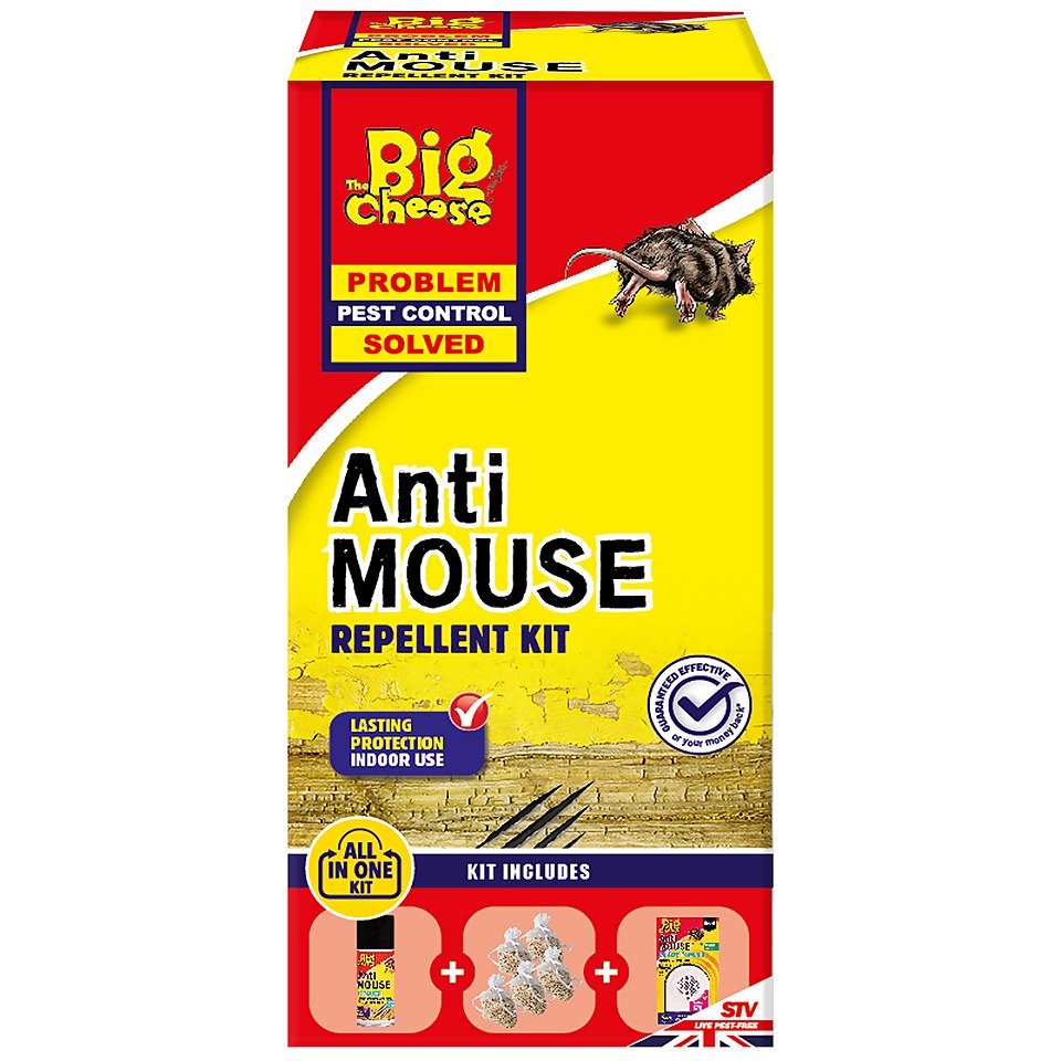 The Big Cheese Anti Mouse Repellent All In One Kit