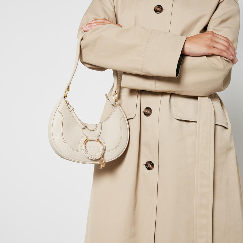 See By Chlo Hana Half Moon Leather Shoulder Bag