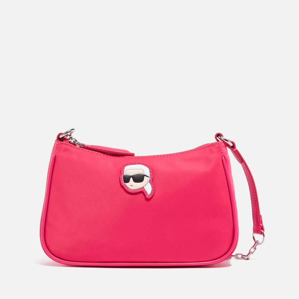 Karl Lagerfeld Ikonik 2.0 Small Nylon Shoulder Bag