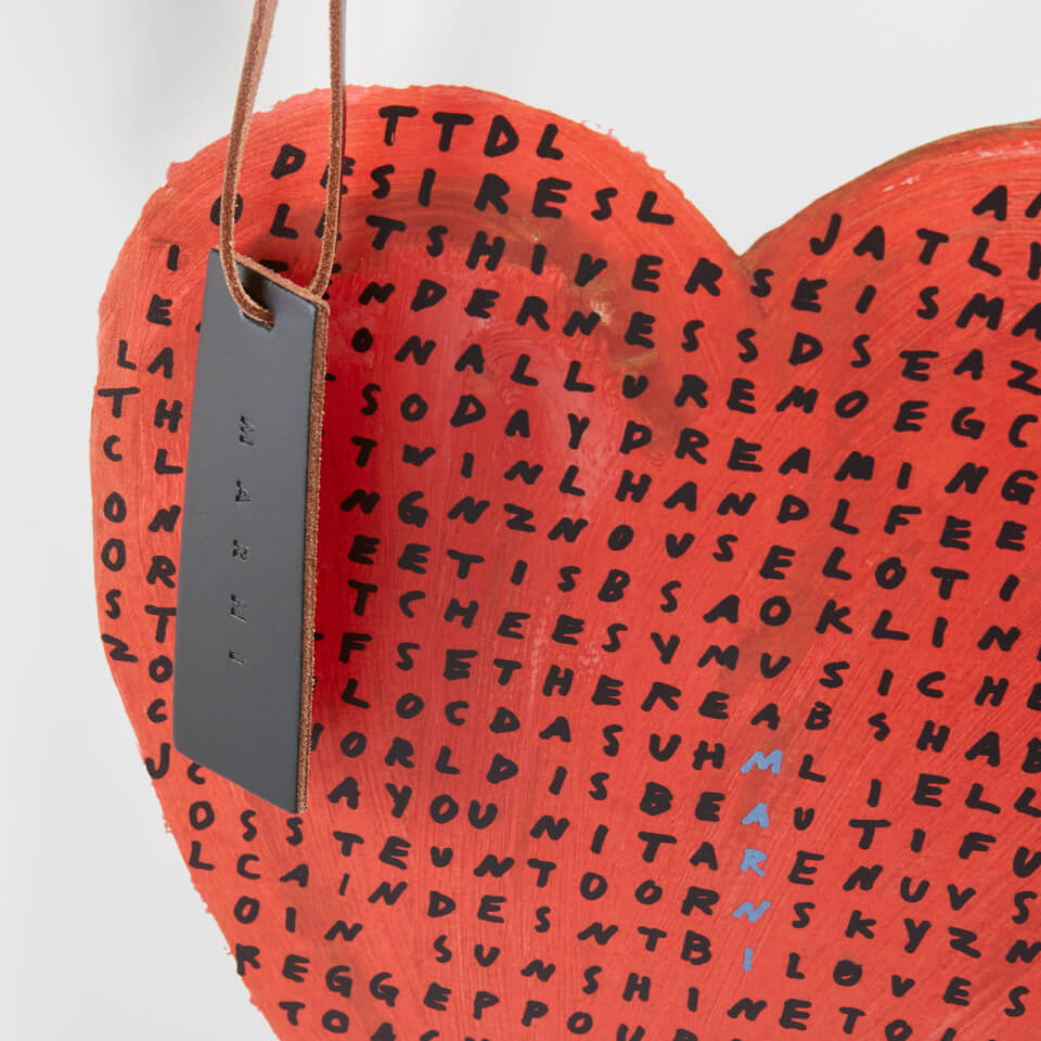 Marni Printed Leather Tote Bag