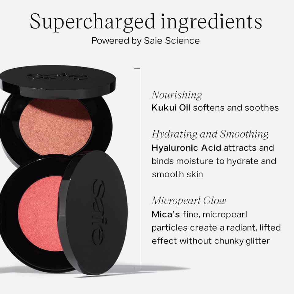 Saie Glow Sculpt Multi Use Cream Highlighting Blush - Quartzglow