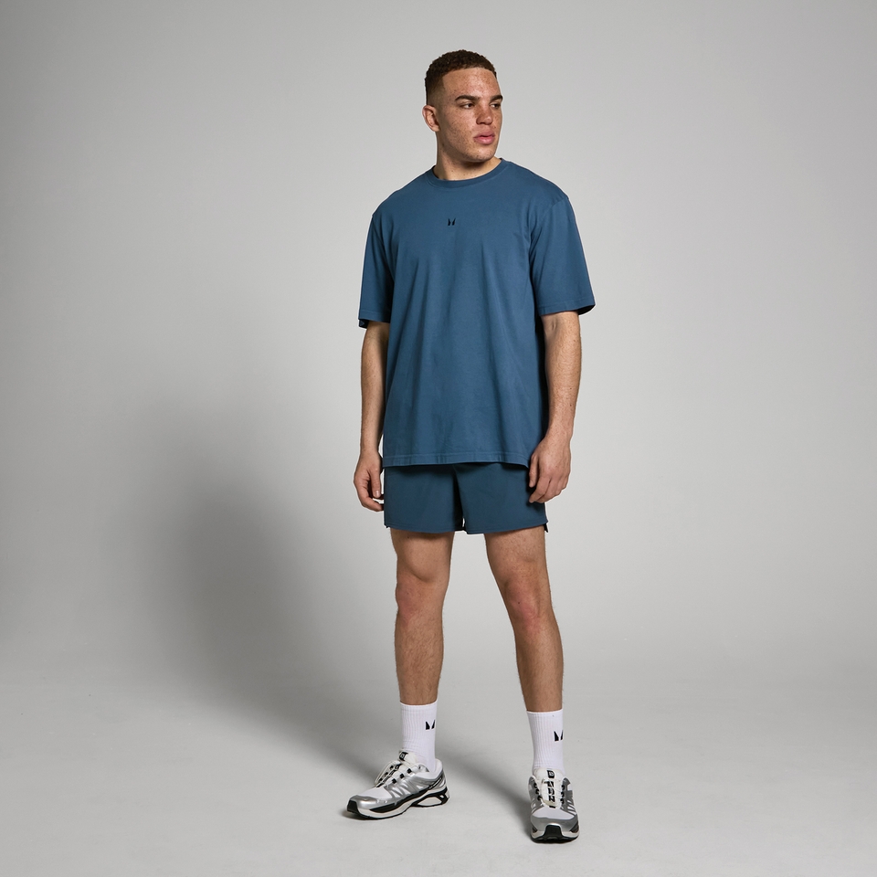 MP Men's Tempo Oversized Washed T-Shirt - Washed Navy
