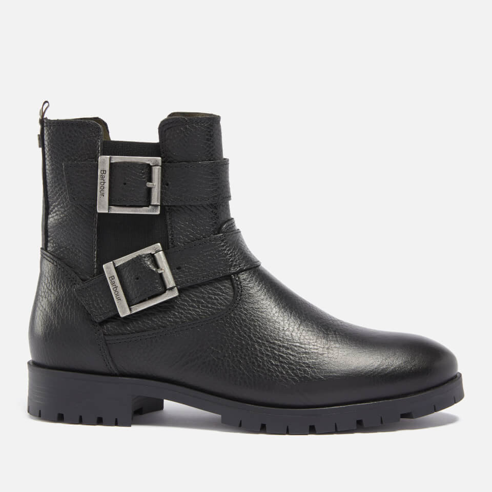 Barbour Marina Leather Biker Boots